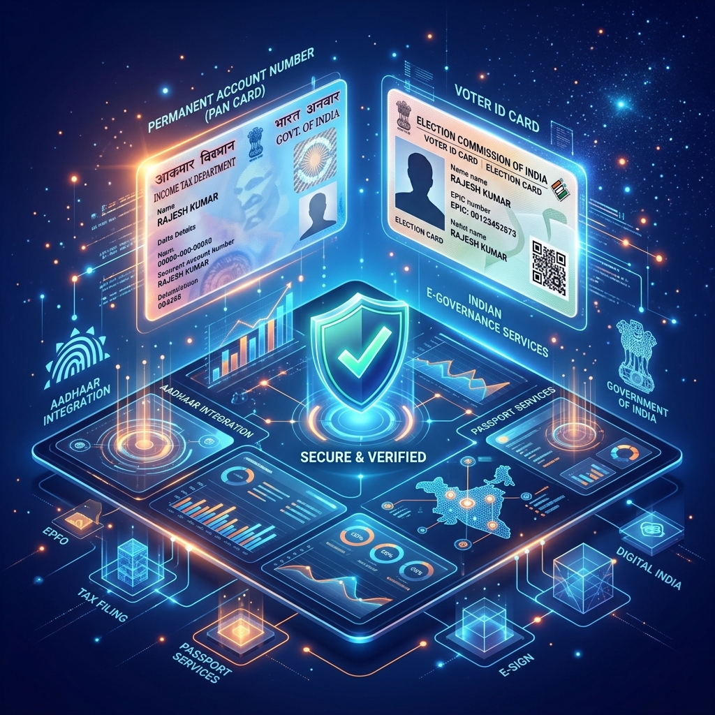 E-Governance PAN Card Voter ID Digital Services
